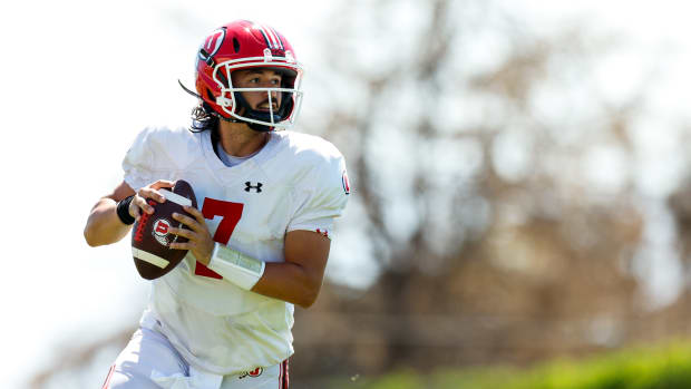 Cameron Rising, Utah Utes Fall Camp.
